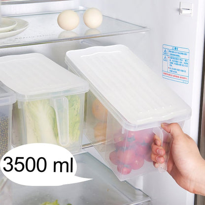 2518 Refrigerator Organizer Fresh-Keeping Box Case Kitchen Storage Box
