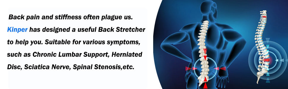 multilevel back strectcher for back pain relief