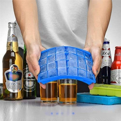 24 ICE CUBE HOT SILICON FREEZE MOLD