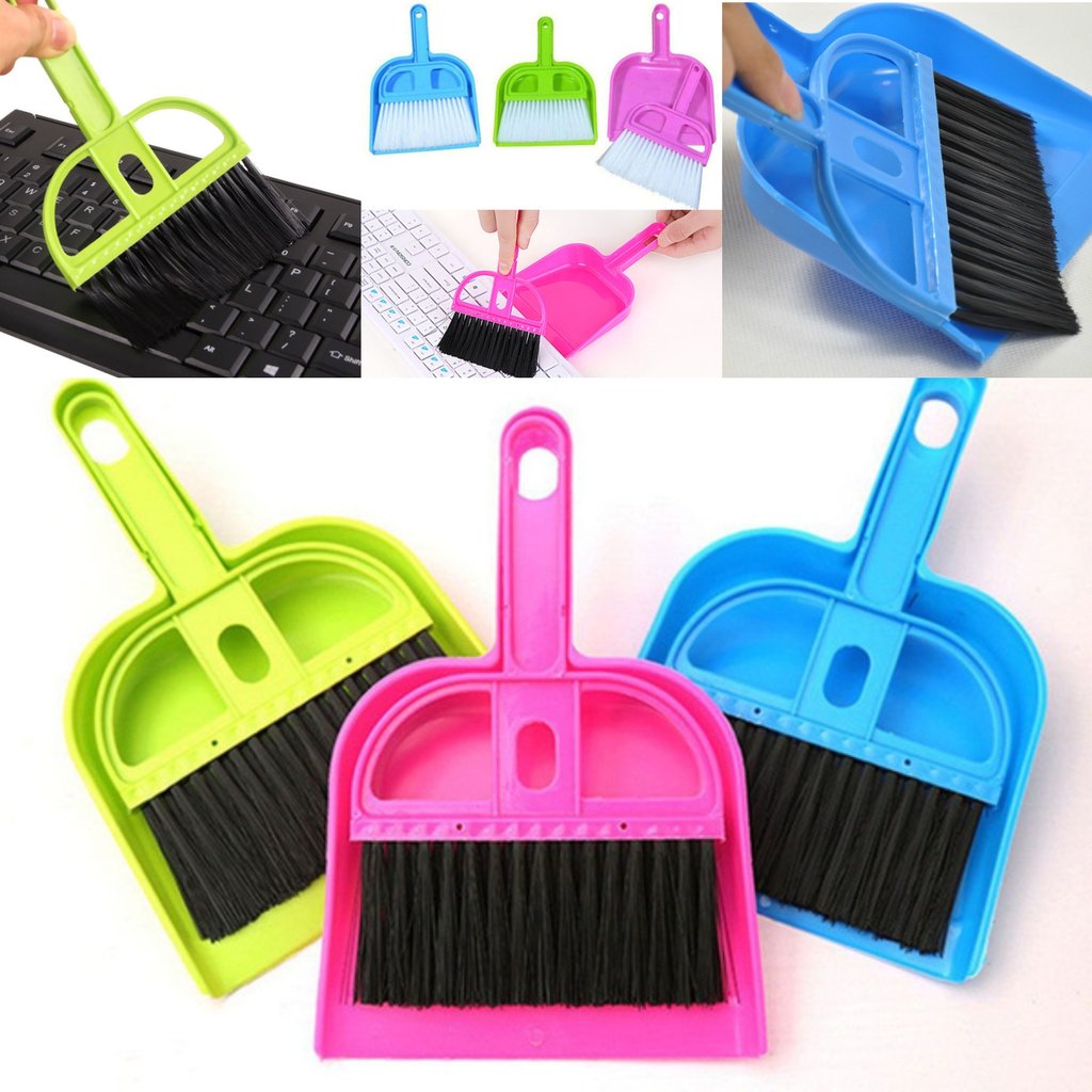 2213 Mini Dustpan with Brush Broom Set for Multipurpose Cleaning