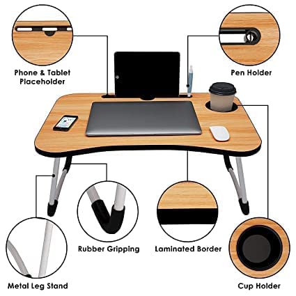 WOODEN LAPTOP TABLE