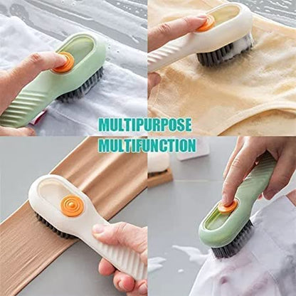 SOAP DISPENSER WITH BRUSH ,EASY CLEANING