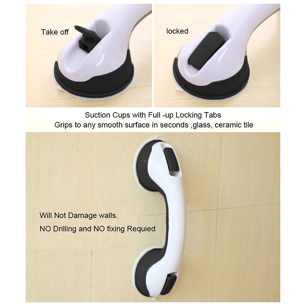 Helping Handle Anti Slip Support Toilet Bathroom Safe Grab Bar Handle Vacuum