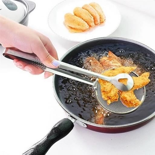 2412 2In1 Stainless Steel Filter Spoon with Clip