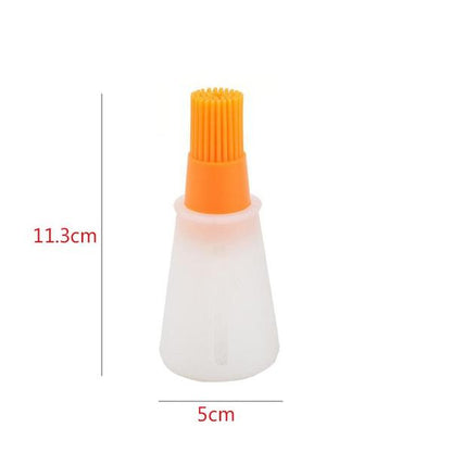 2434  Silicon Oil brush With Container
