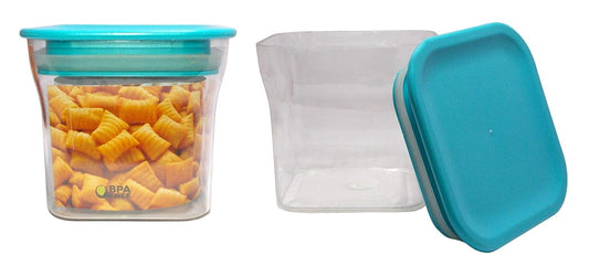 KITKET 2PCS CONTAINER 600ML(multicolor)