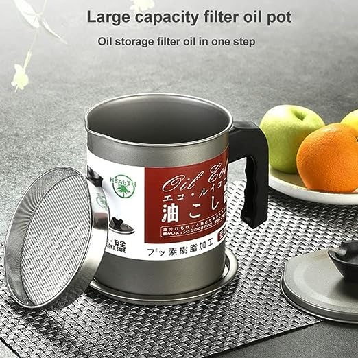 OIL FILTER WITH CONTAINER