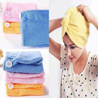 Hair Towel Wrap Absorbent Towel Hair-Drying Quick Dry Shower