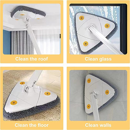 360 Degree Rotatable Multifunctional Triangle Mop