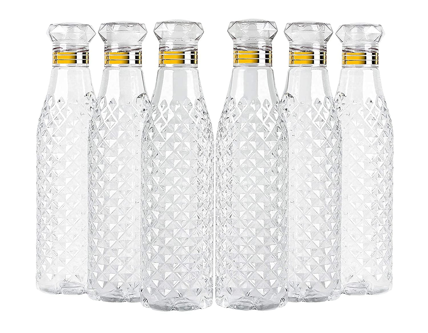 white water bottle (diamond design ) 1 pc