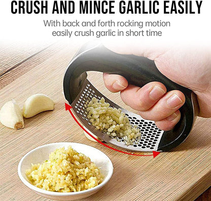 Garlic presser