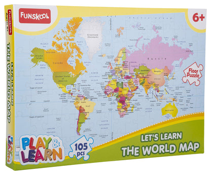 DDB61 WORLD MAP PUZZLE GAME