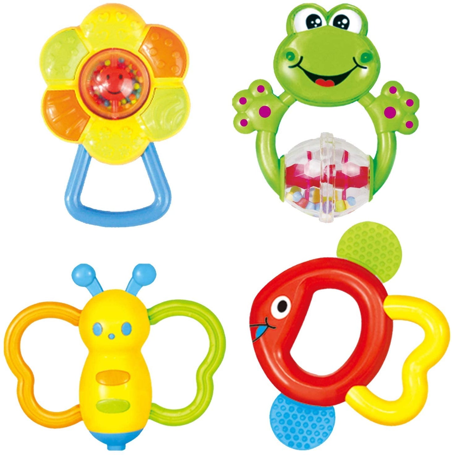 DDB95 BABY RATTLE (4 PIECES)