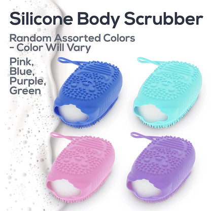 Silicon Bubble Bath Scrubber