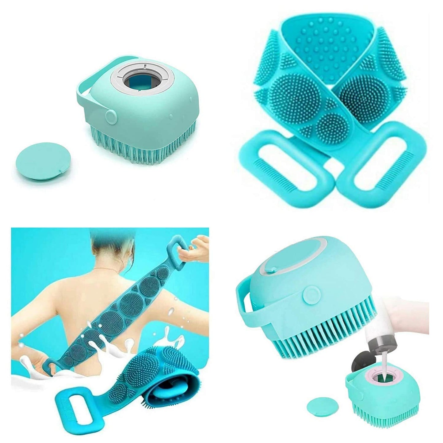 Silicon  Bath Brush