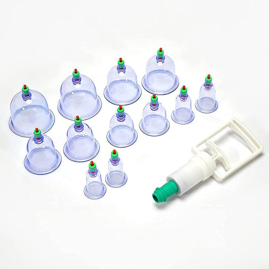 12 Pcs Massage  Vacuum Cupping Therapy