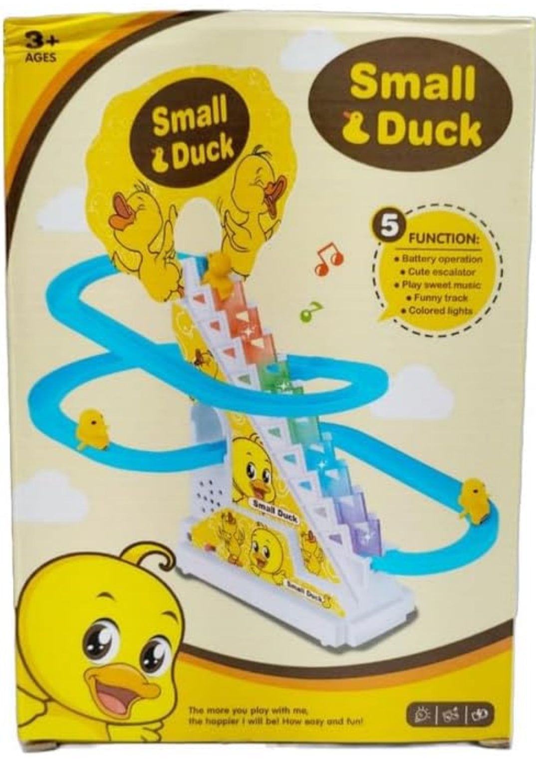 Duck climbing toy