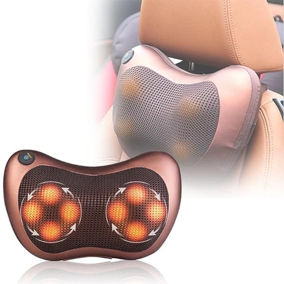 CAR & HOME PILLOW FOR NECK, BACK AND FOOT MASSAGE PILLOW