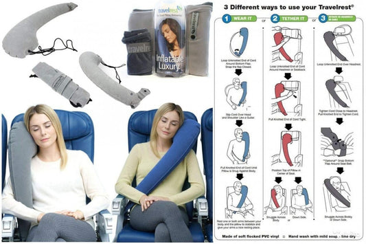 TRAVEL REST ULTIMATE TRAVEL PILLOW