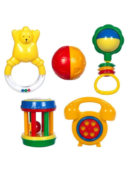 DDB96 BABY RATTLE (5 PIECES)