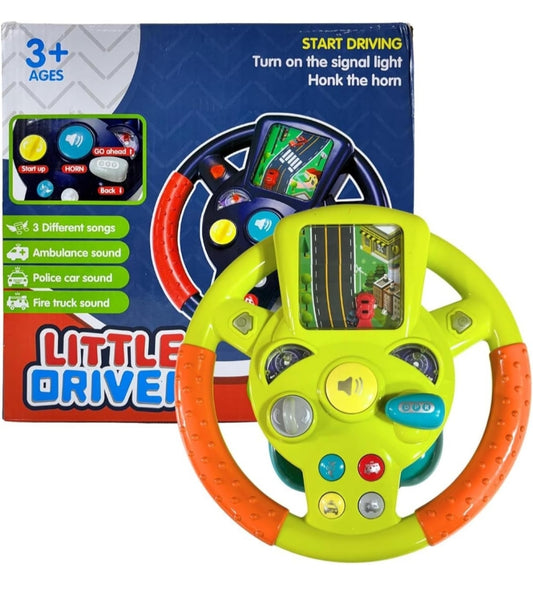 Little driver steering wheel toy for kids