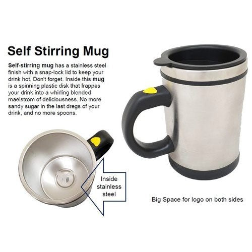 4791 SELF STIRRING MUG USED IN ALL KINDS OF HOUSEHOLD AND OFFICIAL PLACES